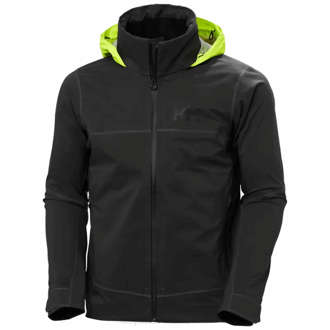 N68252 giacca da uomo hp foil shell Helly-Hansen ebano