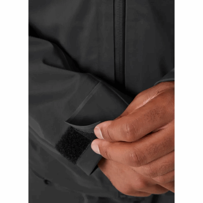 N68252 giacca da uomo hp foil shell Helly-Hansen ebano