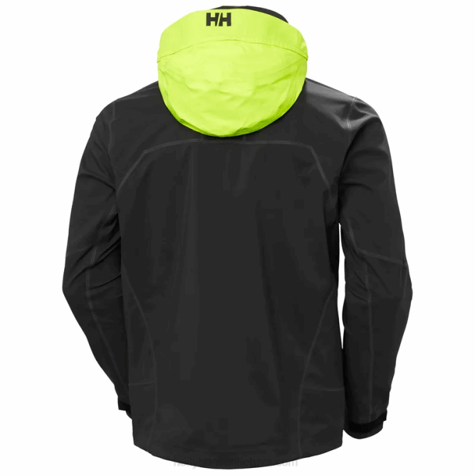 N68252 giacca da uomo hp foil shell Helly-Hansen ebano