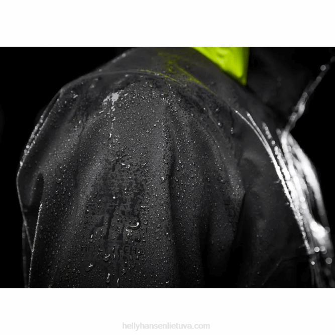 N68252 giacca da uomo hp foil shell Helly-Hansen ebano