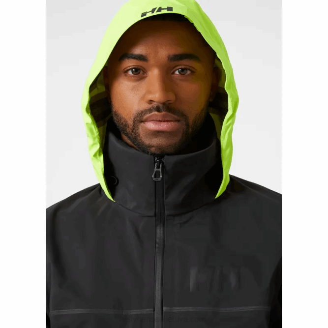 N68252 giacca da uomo hp foil shell Helly-Hansen ebano