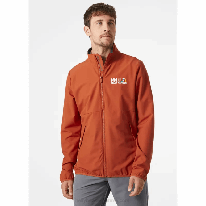 N68267 giacca softshell newport da uomo Helly-Hansen canyon