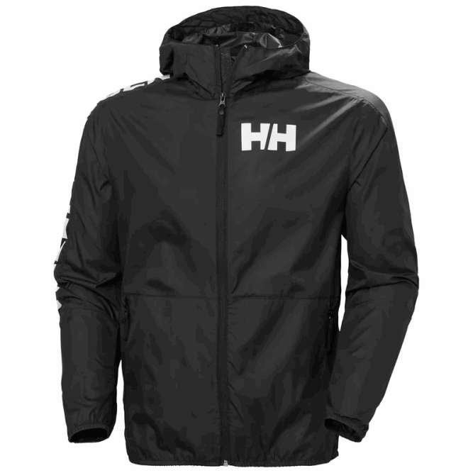 N682361 giacca a vento attiva da uomo Helly-Hansen nero