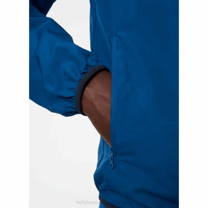 N682363 giubbotto impermeabile leggero da uomo juell Helly-Hansen fiordo profondo