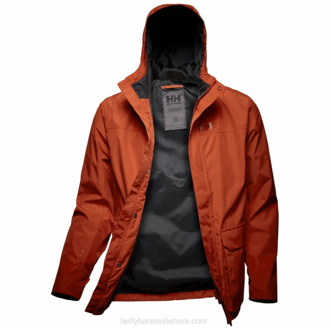 N682238 giacca antipioggia da uomo t2 utility Helly-Hansen canyon