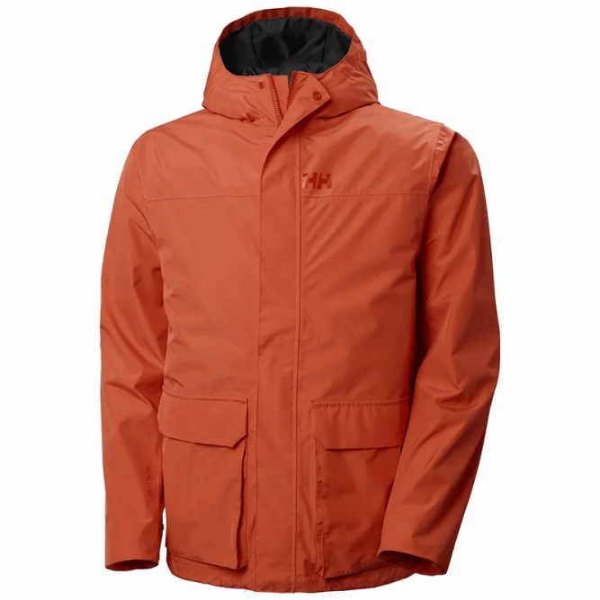 N682238 giacca antipioggia da uomo t2 utility Helly-Hansen canyon