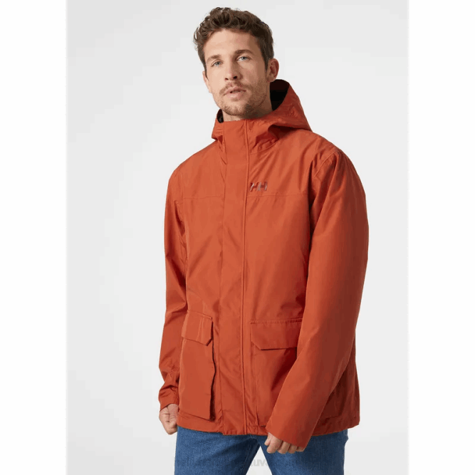 N682238 giacca antipioggia da uomo t2 utility Helly-Hansen canyon