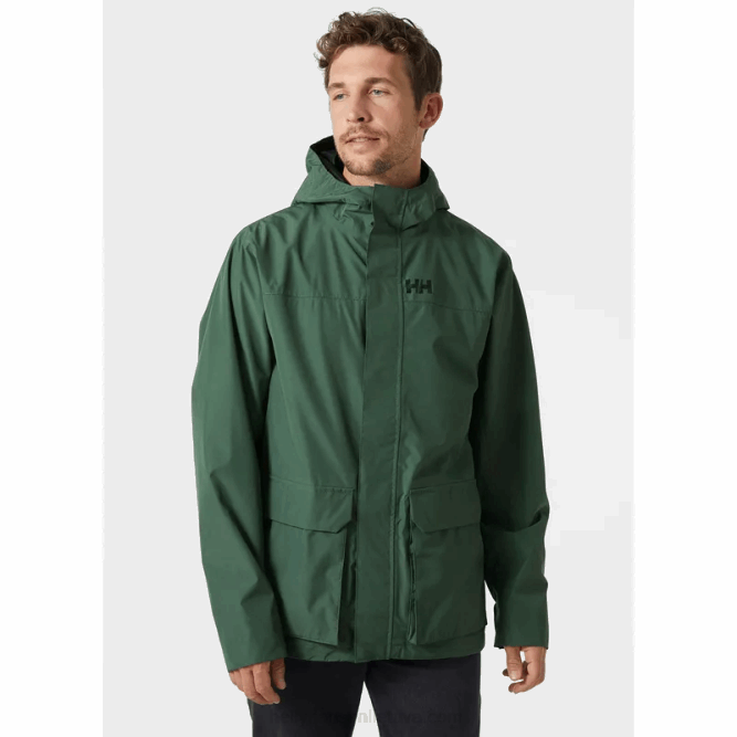 N682239 giacca antipioggia da uomo t2 utility Helly-Hansen abete rosso