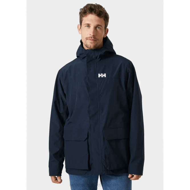 N682242 giacca antipioggia da uomo t2 utility Helly-Hansen Marina Militare