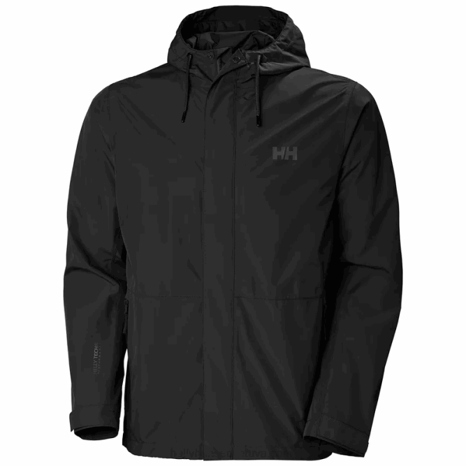 N682245 giacca antipioggia da uomo urb lab Helly-Hansen nero