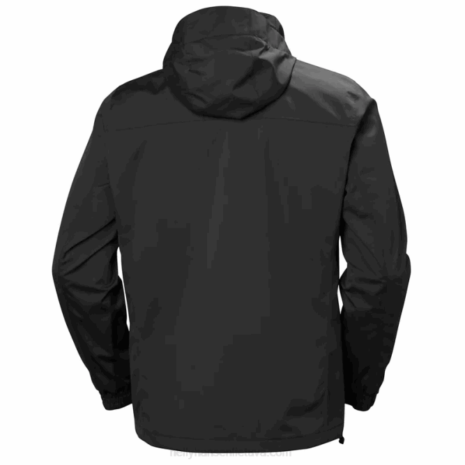 N682260 giacca impermeabile dubliner da uomo Helly-Hansen nero