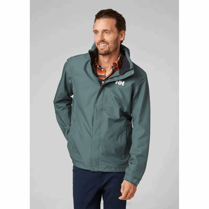N682260 giacca impermeabile dubliner da uomo Helly-Hansen nero