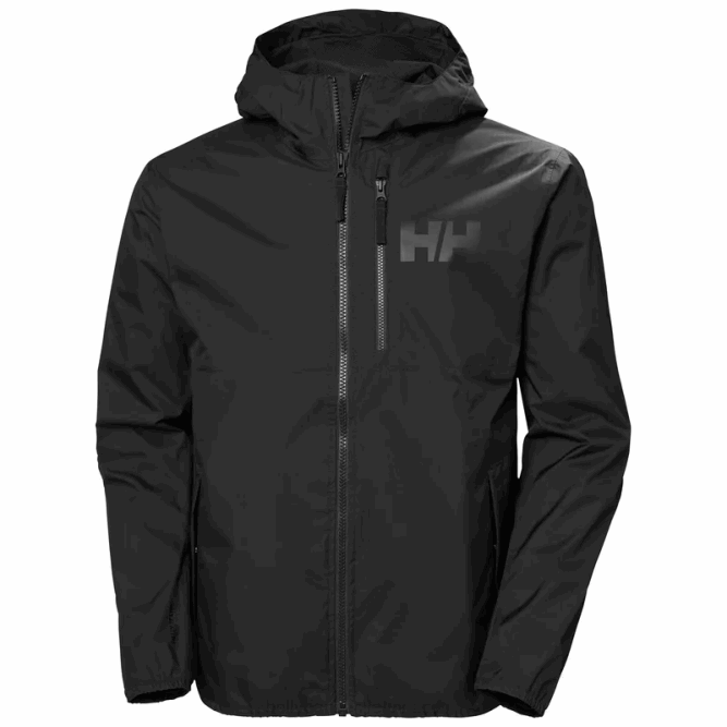 N682285 belfast 2 giacca da uomo impacchettabile Helly-Hansen nero