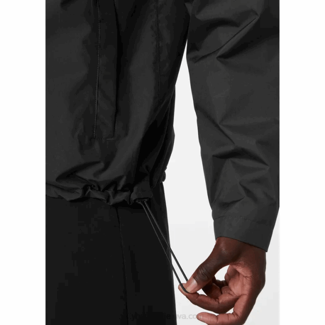 N682288 giacca impermeabile da uomo active pace Helly-Hansen nero