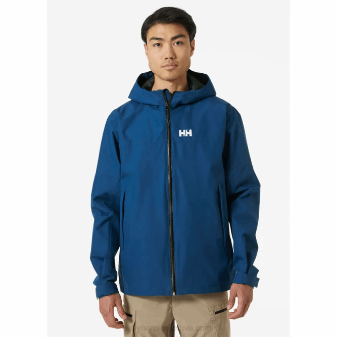 N682295 giacca attiva da uomo legata all'oceano Helly-Hansen fiordo profondo