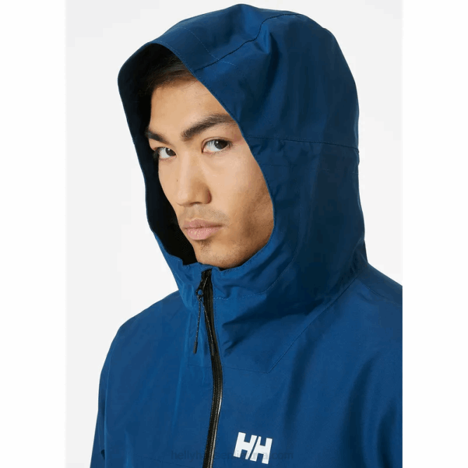 N682295 giacca attiva da uomo legata all'oceano Helly-Hansen fiordo profondo