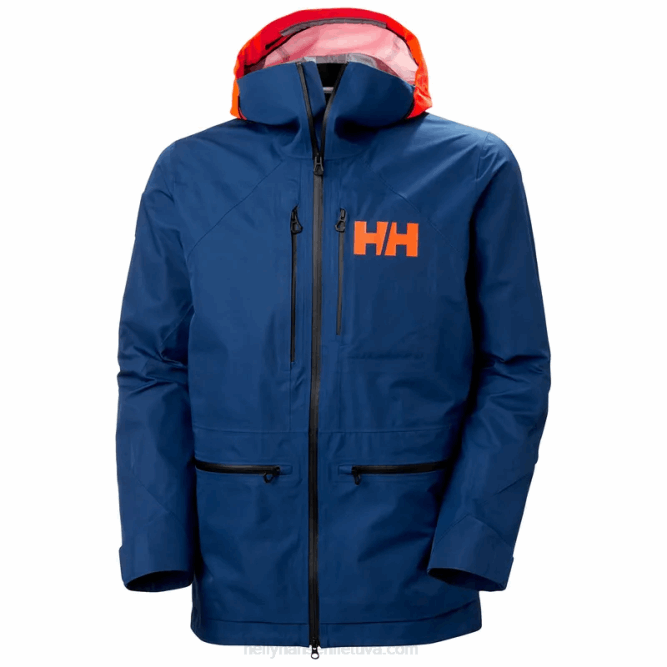 N682144 Giacca shell da sci Elevation Infinity 2.0 da uomo Helly-Hansen fiordo profondo