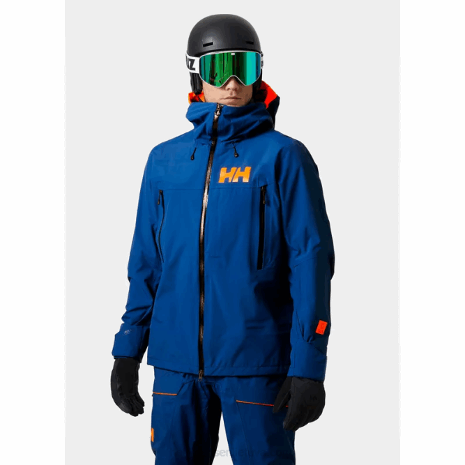 N682173 giacca shell da sci da uomo Sogn Shell 2.0 Helly-Hansen fiordo profondo