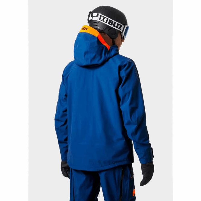 N682173 giacca shell da sci da uomo Sogn Shell 2.0 Helly-Hansen fiordo profondo