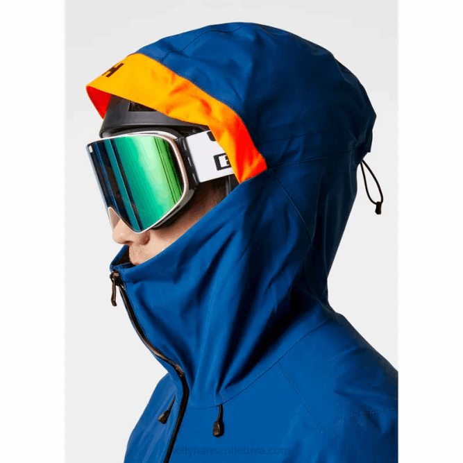 N682173 giacca shell da sci da uomo Sogn Shell 2.0 Helly-Hansen fiordo profondo