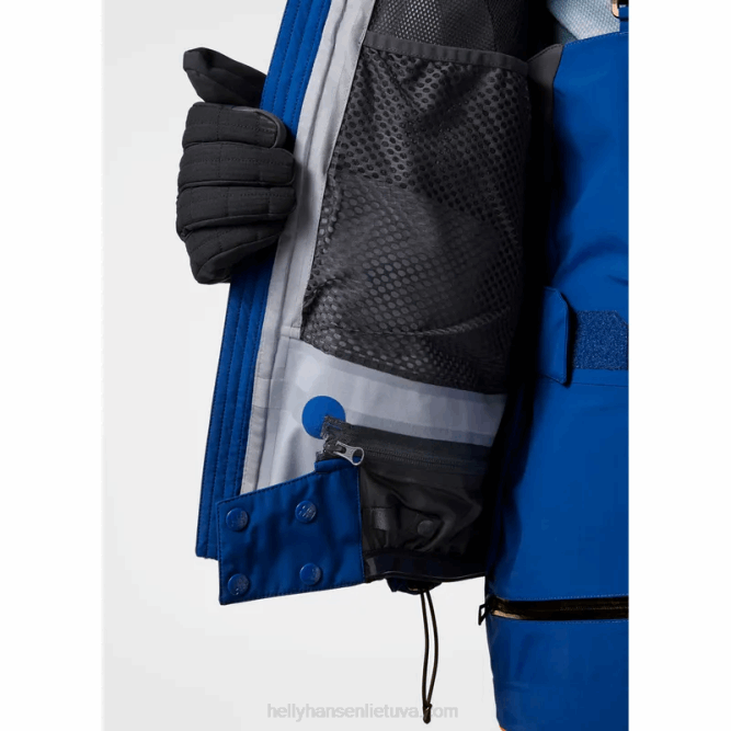 N682173 giacca shell da sci da uomo Sogn Shell 2.0 Helly-Hansen fiordo profondo