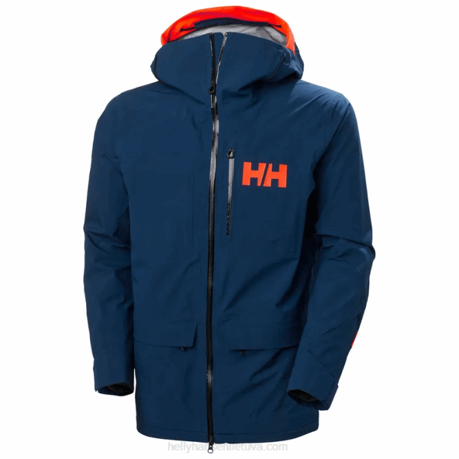 N682199 giacca da sci da uomo ridge infinity shell Helly-Hansen oceano