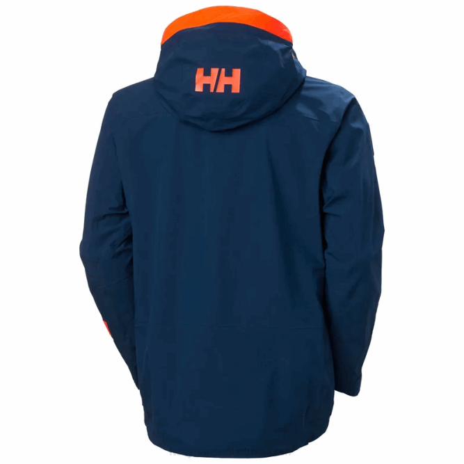 N682199 giacca da sci da uomo ridge infinity shell Helly-Hansen oceano