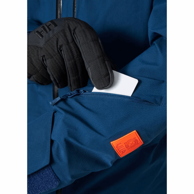 N682199 giacca da sci da uomo ridge infinity shell Helly-Hansen oceano