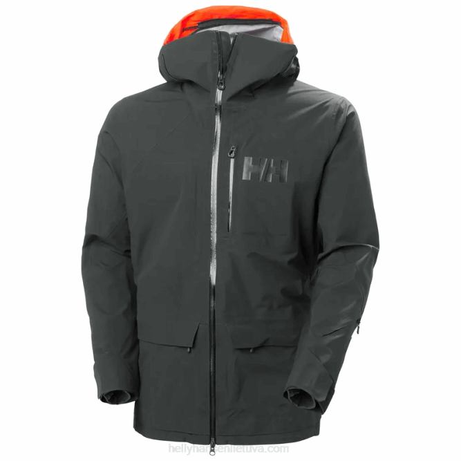 N682201 giacca da sci da uomo ridge infinity shell Helly-Hansen nero