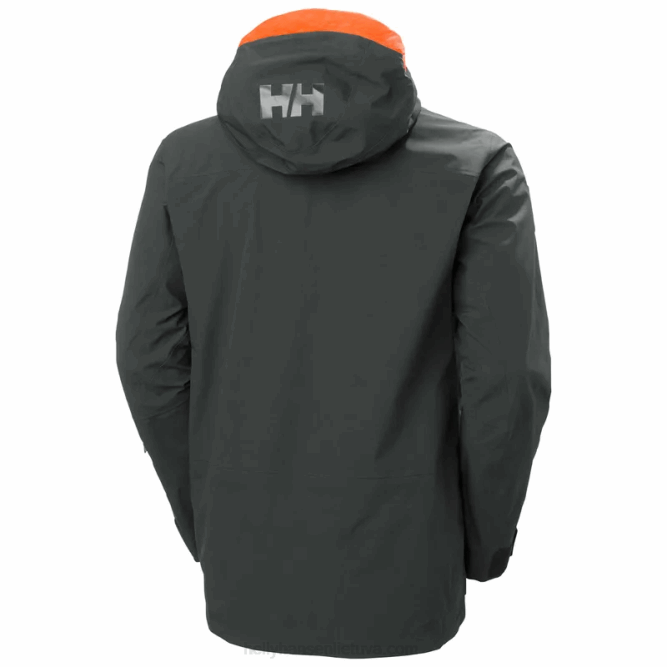 N682201 giacca da sci da uomo ridge infinity shell Helly-Hansen nero