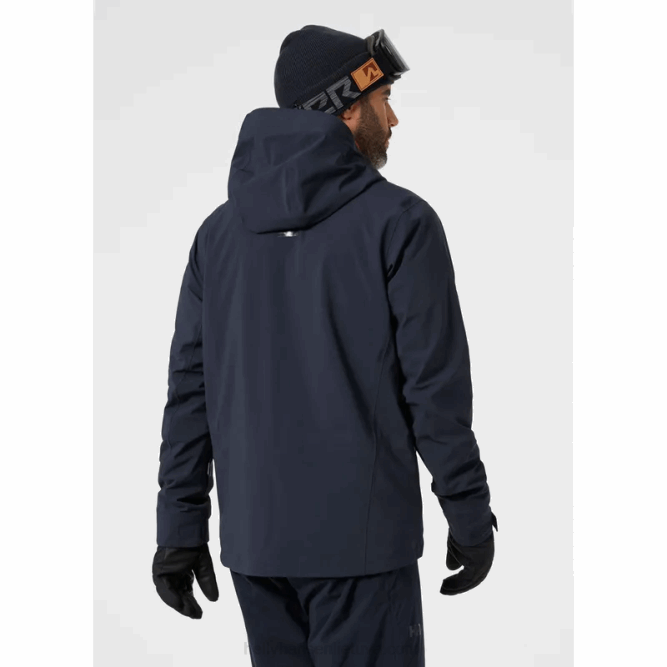 N682204 Giacca da sci rapida da uomo a 3 strati Helly-Hansen Marina Militare