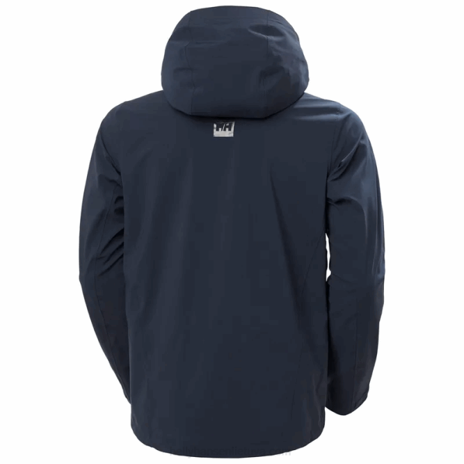 N682204 Giacca da sci rapida da uomo a 3 strati Helly-Hansen Marina Militare