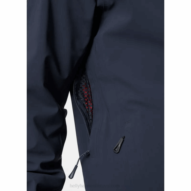 N682204 Giacca da sci rapida da uomo a 3 strati Helly-Hansen Marina Militare