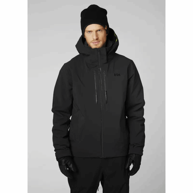 N682406 giacca da sci isolante alpha â€¯lifaloft da uomo Helly-Hansen nero