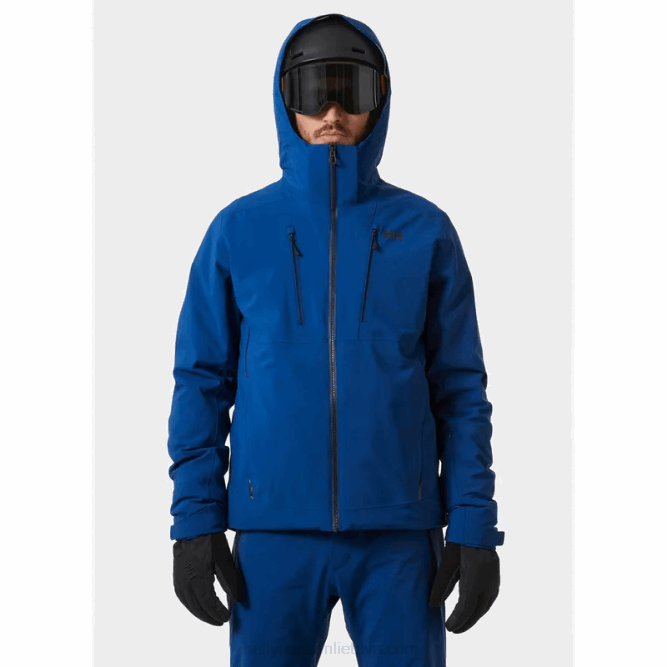 N682409 giacca da sci alpha 3.0 da uomo Helly-Hansen fiordo profondo