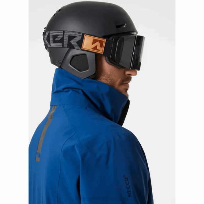 N682409 giacca da sci alpha 3.0 da uomo Helly-Hansen fiordo profondo