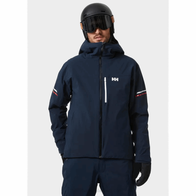 N682420 Giacca da sci imbottita Swift Team da uomo Helly-Hansen nero