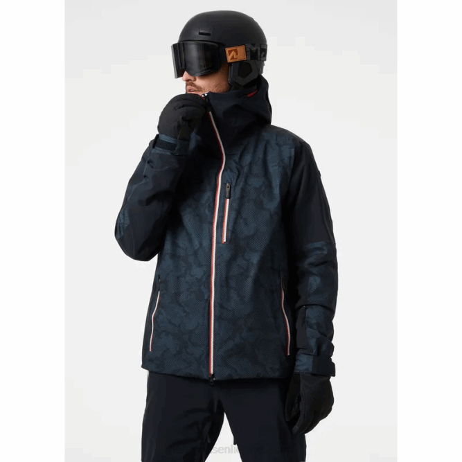 N682432 giacca da sci isolante da uomo kitzbuhel infinity stretch Helly-Hansen nero