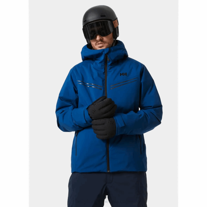 N682450 giacca da sci isolante alpina da uomo Helly-Hansen fiordo profondo