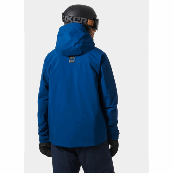 N682450 giacca da sci isolante alpina da uomo Helly-Hansen fiordo profondo
