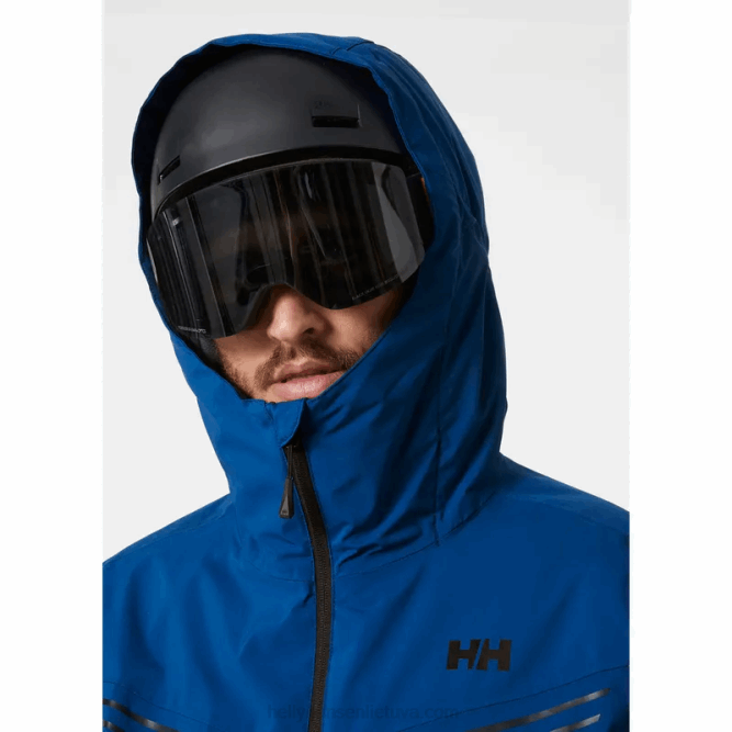 N682450 giacca da sci isolante alpina da uomo Helly-Hansen fiordo profondo