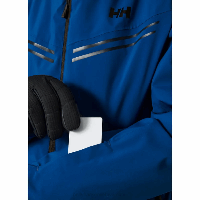N682450 giacca da sci isolante alpina da uomo Helly-Hansen fiordo profondo