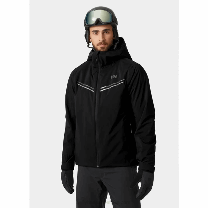 N682451 giacca da sci isolante alpina da uomo Helly-Hansen fiordo profondo