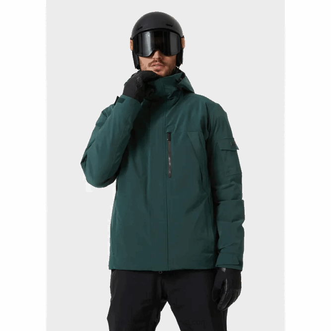 N682452 giacca da sci imbottita val d'isere da uomo Helly-Hansen nero