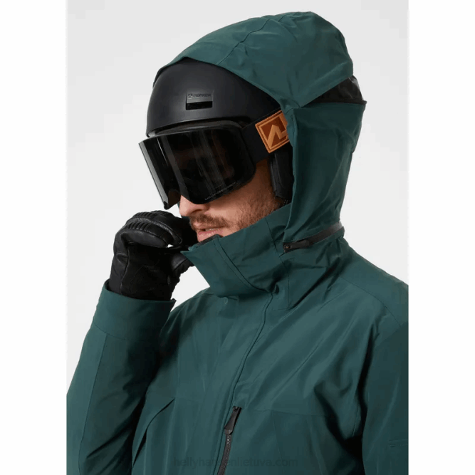 N682452 giacca da sci imbottita val d'isere da uomo Helly-Hansen nero