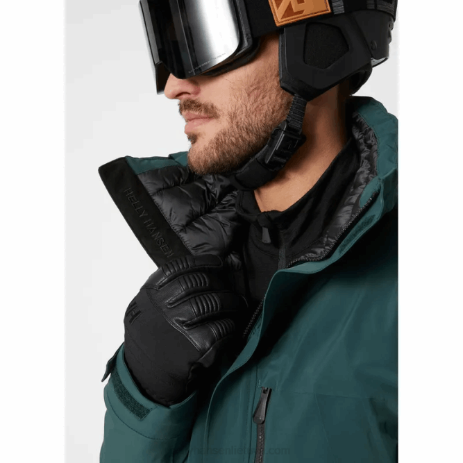 N682452 giacca da sci imbottita val d'isere da uomo Helly-Hansen nero