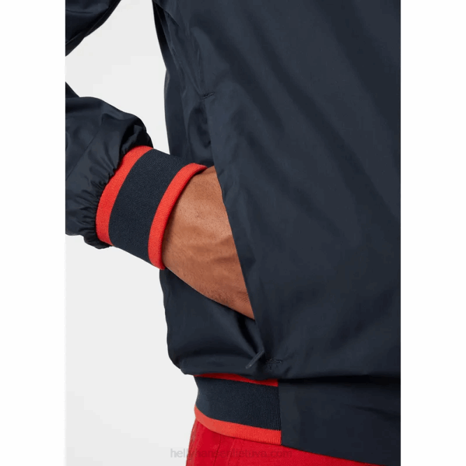N682116 giacca da vela antivento sale da uomo Helly-Hansen Marina Militare
