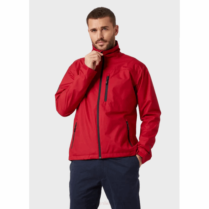 N68230 giacca da marinaio da uomo Helly-Hansen rosso