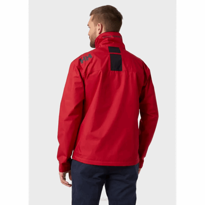 N68230 giacca da marinaio da uomo Helly-Hansen rosso