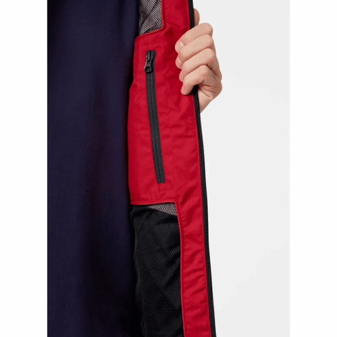 N68230 giacca da marinaio da uomo Helly-Hansen rosso